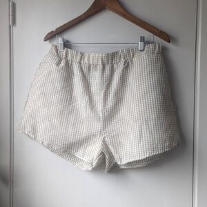 Gingham Shorts